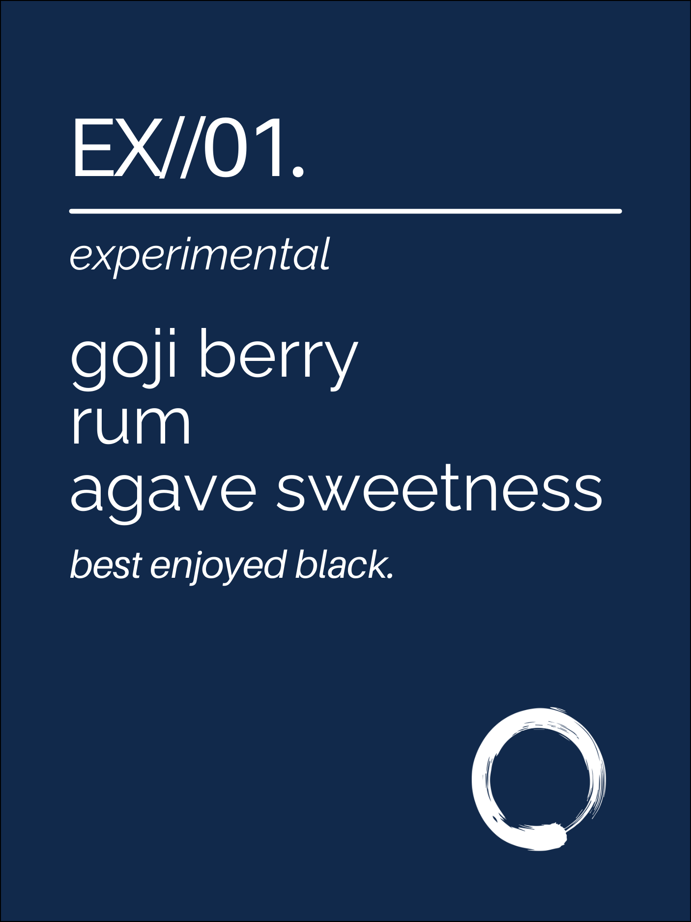 EX//01 — Experimental