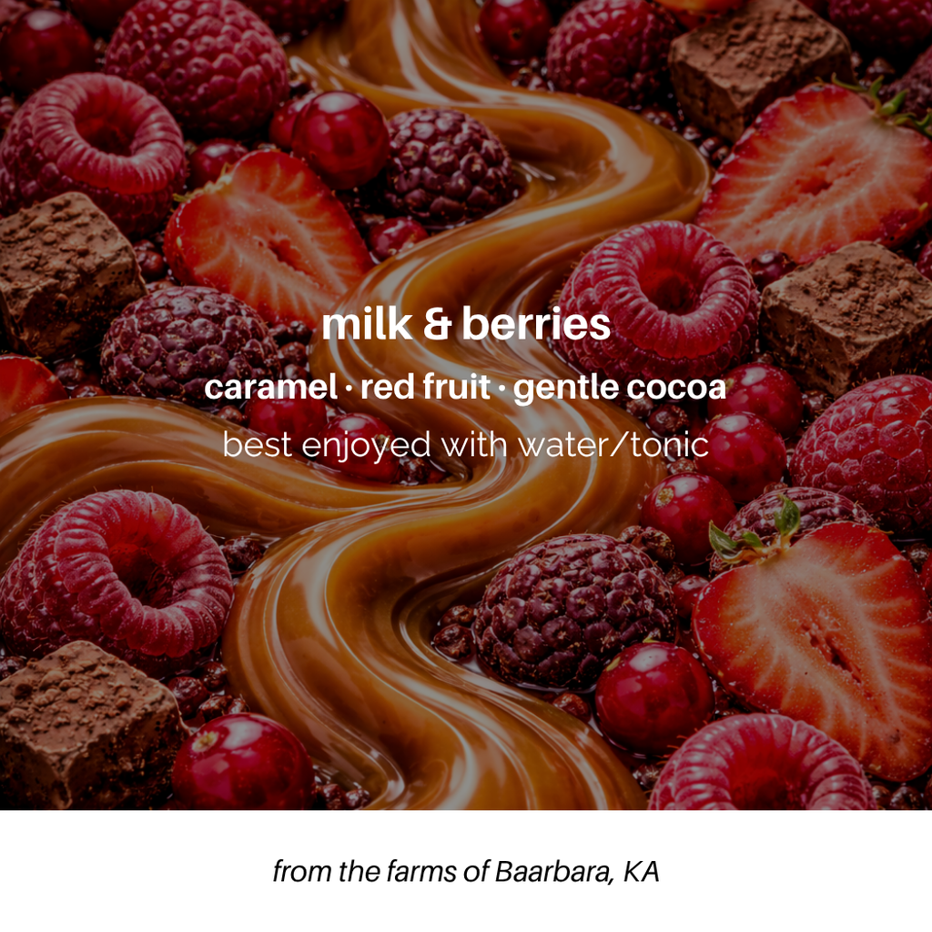 milk & berries