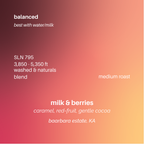 milk & berries